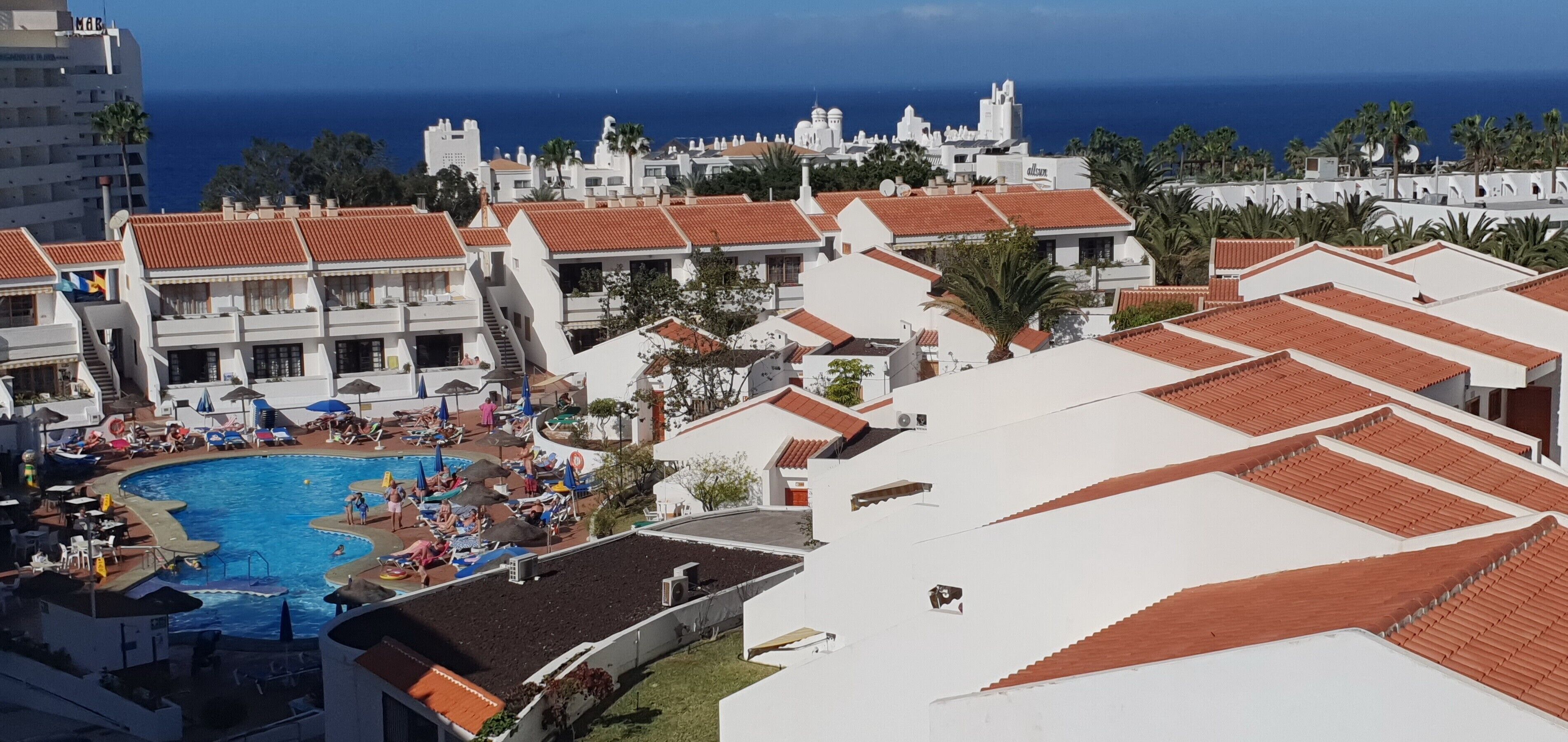 Una piscina riscaldata