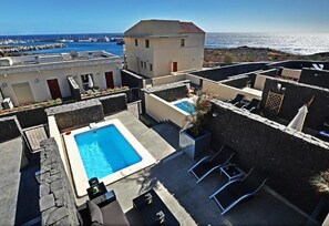 Pool - Vacation Villa 'In Amarilla Golf' with Sea View, Wi-Fi and Air Conditioning (Amarilla Golf)