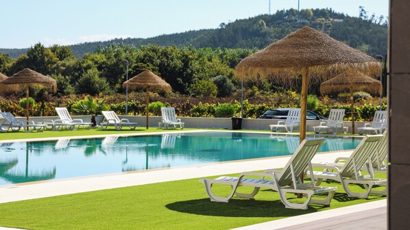 Indoor pool, seasonal outdoor pool