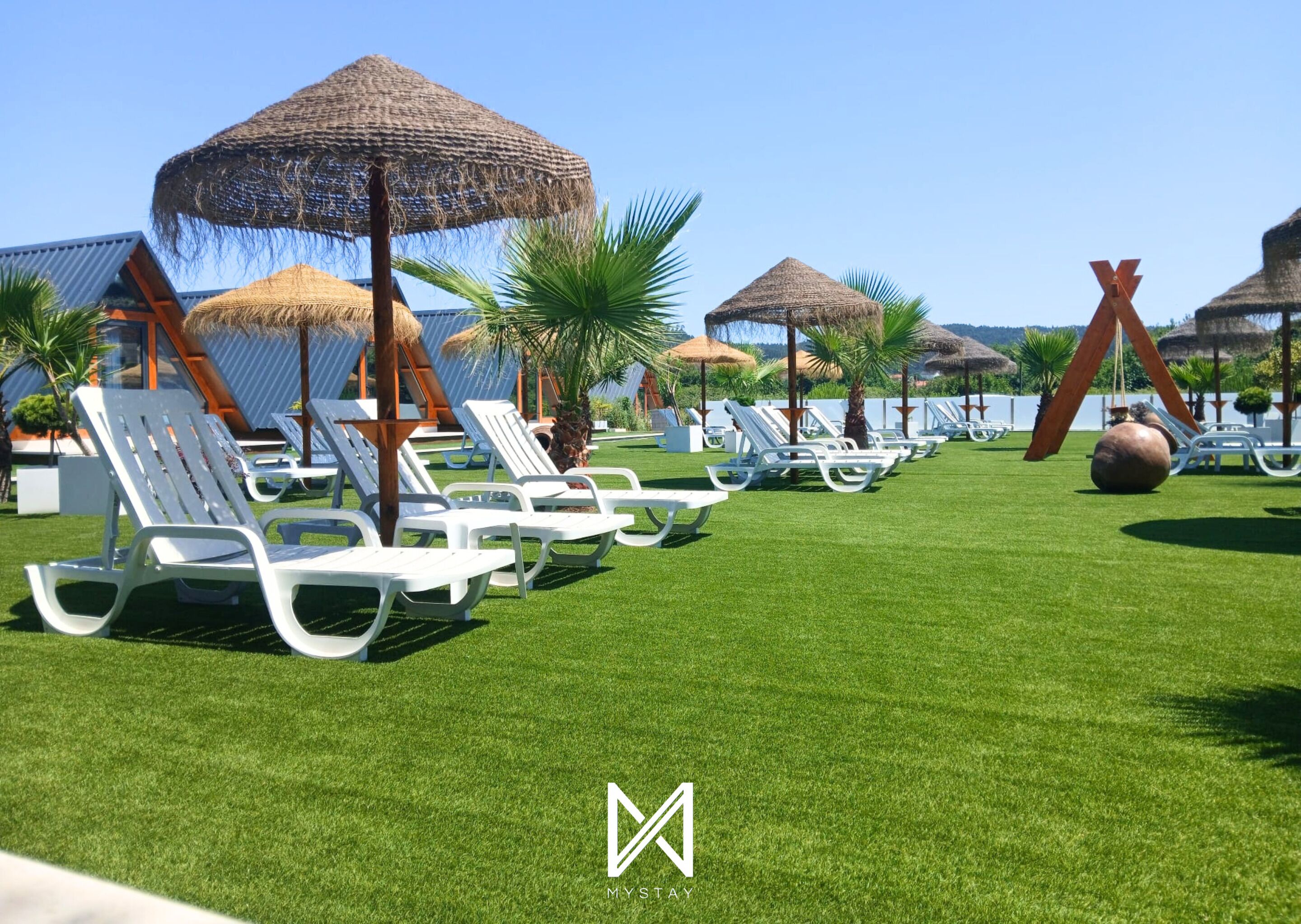 Seasonal outdoor pool