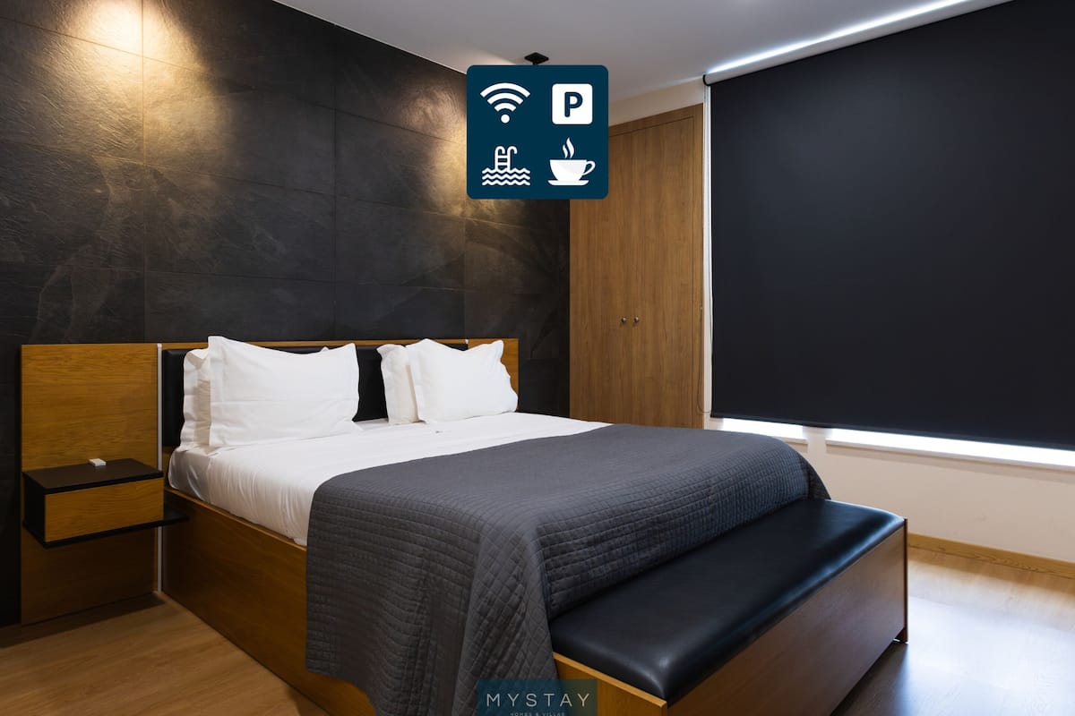 1 Schlafzimmer, schallisolierte Zimmer, Bügeleisen/Bügelbrett