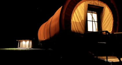 Pioneer's Dream~1883 Inspired~Covered Wagon~BISON~Heat and A/C