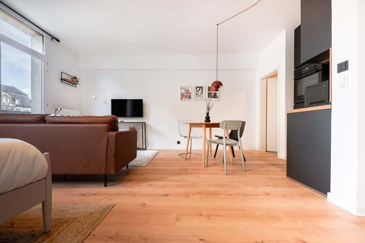 Televisie en een kantoor