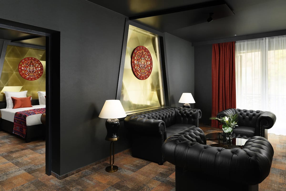 Suite, Multiple Beds (Maya) | Hypo-allergenic bedding, minibar, in-room safe, desk