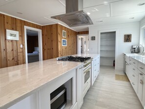 Fridge, microwave, oven, stovetop - NP43:  Charming waterfront home on Pamlico Sound (Ocracoke)