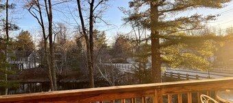 Grandmas Cottage on the River and the Rail Trail in Wolfeboro