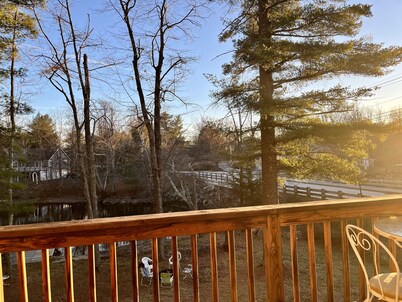 Grandmas Cottage on the River and the Rail Trail in Wolfeboro