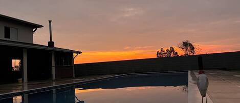 Una piscina climatizada