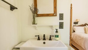 Een douche, een haardroger