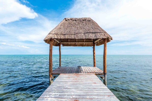 Property grounds - Beachfront paradise with private pool, ocean view, full kitchen, & shaded patio (Tulum)