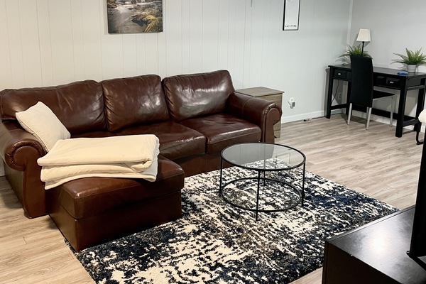 Enjoying a Relaxing time on couch watching your favorite Show