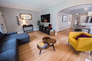 Smart TV, books, music library