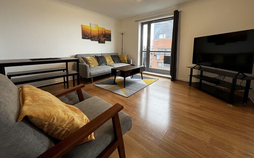 River view apartment with free parking