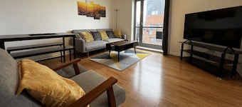 River view apartment with free parking