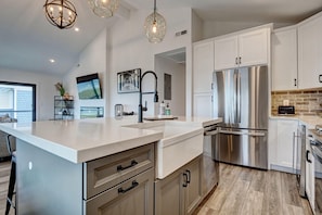 House, 6 Bedrooms | Private kitchen - Pier Haven by Sea Scape Properties (Wrightsville Beach)