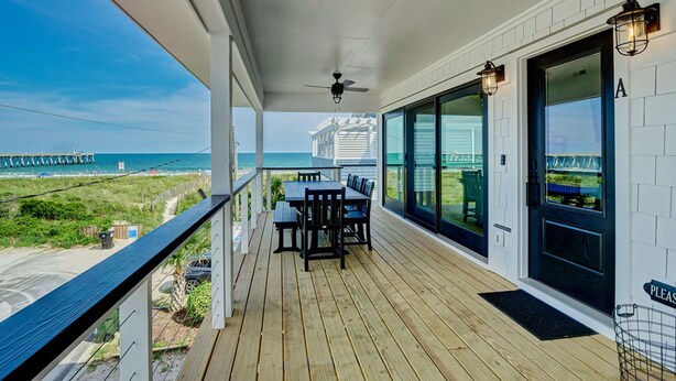House, 6 Bedrooms | Balcony - Pier Haven by Sea Scape Properties (Wrightsville Beach)