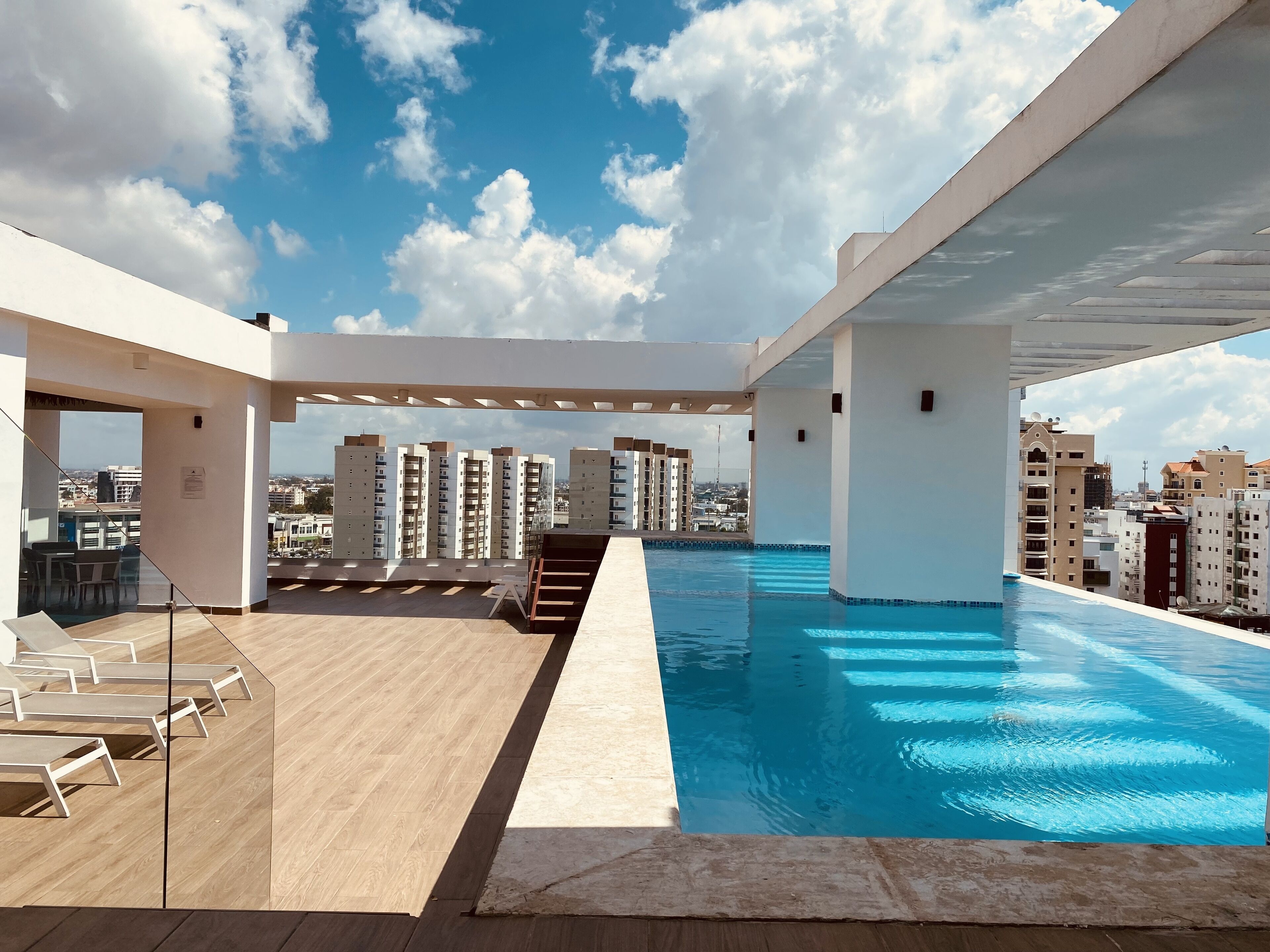 Alberca al aire libre 