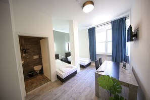 Estúdio luxo | 1 quarto, roupas de cama premium, cortinas blackout, Wi-Fi de cortesia