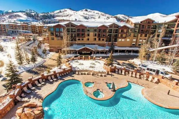Indoor pool, a heated pool