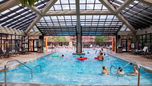 Indoor pool, a heated pool