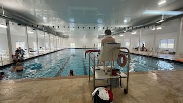 Indoor pool, outdoor pool