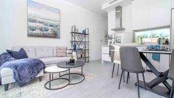 Televisie en een kantoor