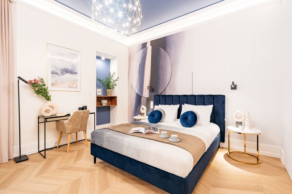 Appartamento Executive | 1 camera, ferro/asse da stiro, Wi-Fi gratuito, lenzuola