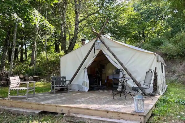 Restauration en plein air