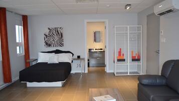 Loft avec un lit + divan-lit