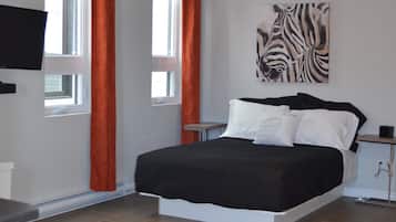 Loft avec un lit + divan-lit | Escritorio, espacio para trabajar con laptop y insonorización