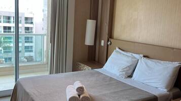 Apartment | 1 bedroom, in-room safe, blackout curtains, iron/ironing board