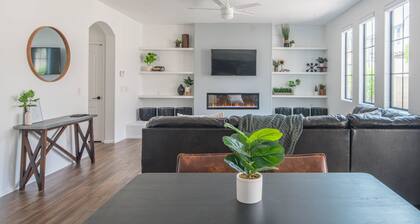 Cozy Home w/ Incredible Backyard, BBQ, Putting and Gas Fire Pit