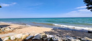 Beach nearby, beach towels