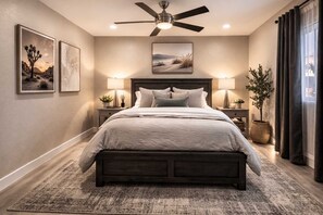 5 bedrooms, desk, iron/ironing board, free WiFi