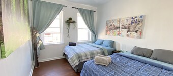 3 Bedroom: Lovely Apt - 12 minutes to Times Square