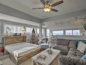 TV connectée, cheminée