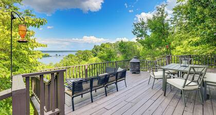 Lake-View Home w/ Deck + Gas Grill in Bernice!
