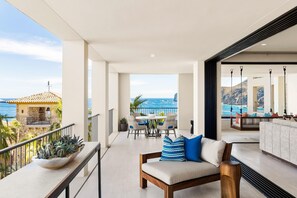 Outdoor dining - Enjoy 15% OFF -Luxury Oceanview Residence in Cabo, 5-star Service, Plunge Pool (Cabo San Lucas)