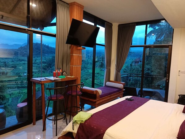 1 bedroom, WiFi, bed sheets - A Romantic Gateaway Villa With The Best View Of Bali (Kabupaten Karangasem)