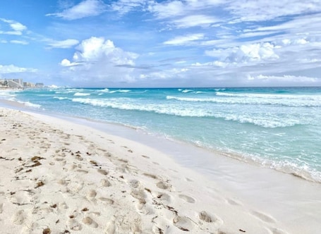 Vista a la playa o el mar