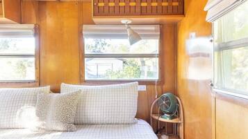 1 bedroom, iron/ironing board, travel crib, free WiFi