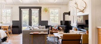 The Studio is a recently renovated 1940's studio overlooking a 1 acre organic farm!