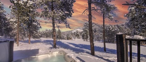Baignoire à remous extérieure