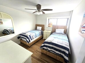 2 bedrooms, WiFi, bed sheets, wheelchair access