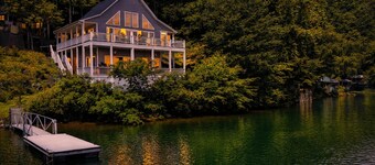 Sunrise Cove | Lake Fontana with Private Dock and Lake Views