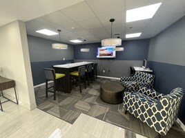 Sala de estar en el lobby