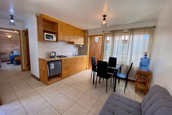 Kitchen, Living and Dinning Room