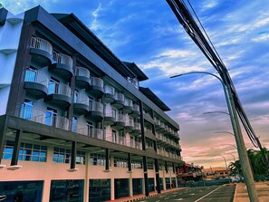 Façade de l’hébergement