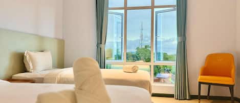 Standard Double or Twin Room | Desk, laptop workspace, iron/ironing board, free WiFi