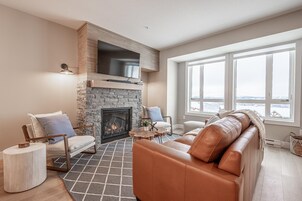 Televisión, piso con calefacción